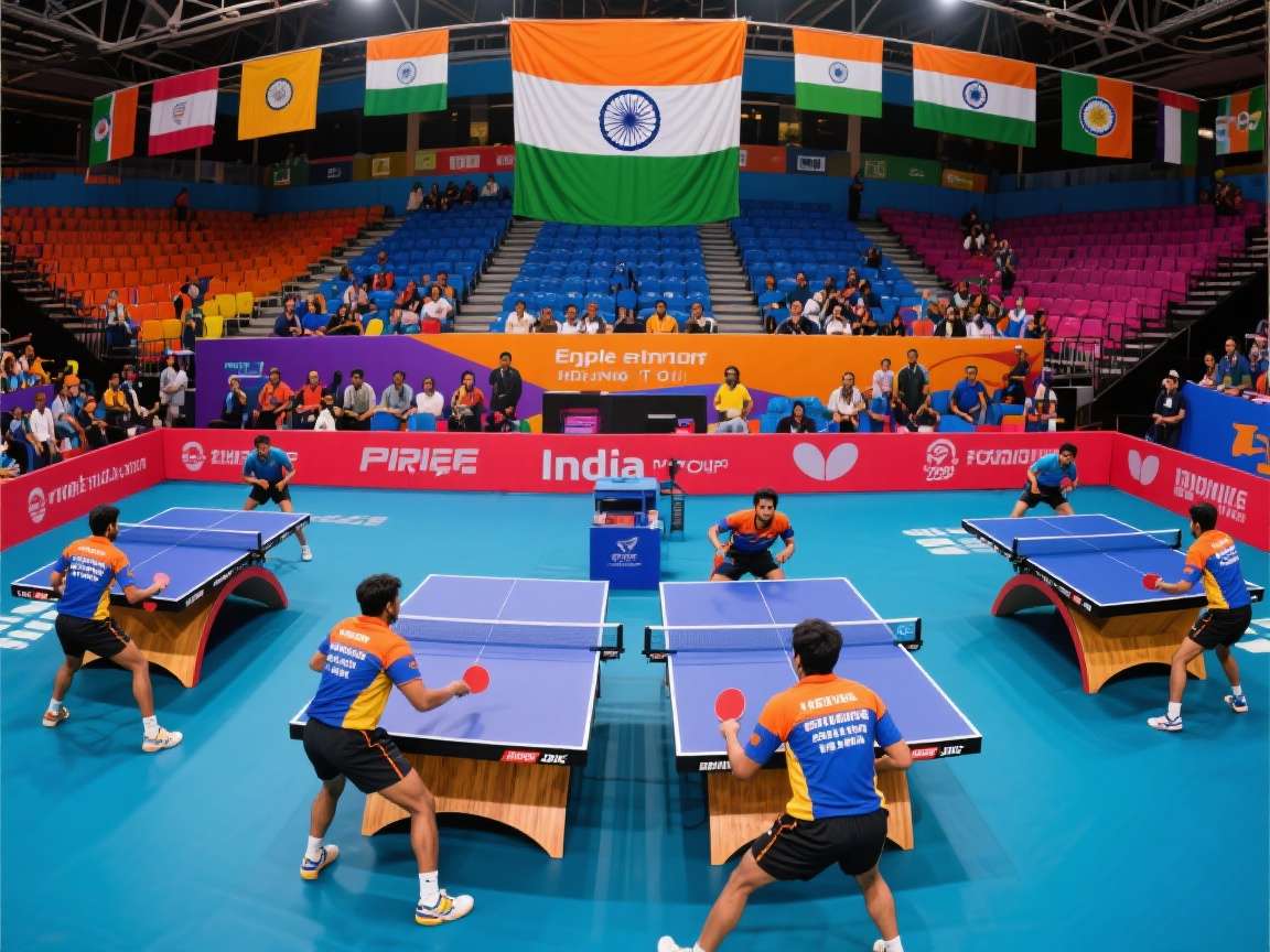 Elite Ping Pong India Tour