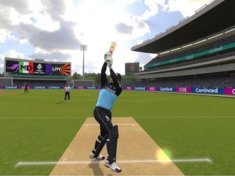 VR Cricket Dazzling Display VR Cricket Dazzling Display
