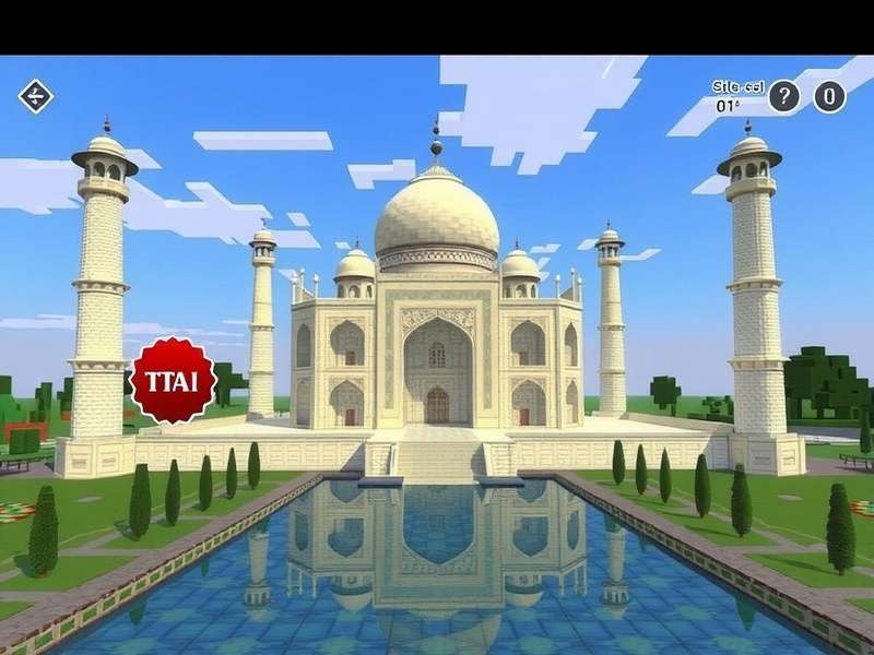Pixel Craft Taj Mahal Pixel Craft Taj Mahal