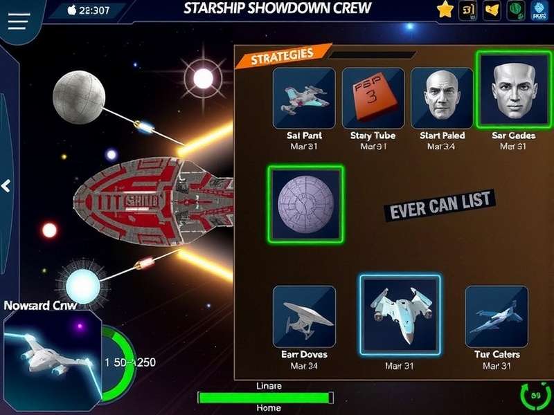 Starship Showdown Crew