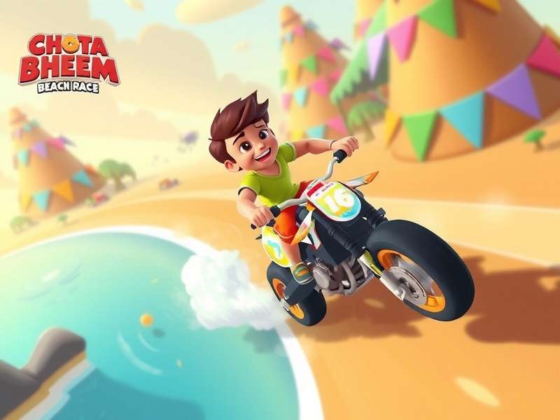 Chhota Bheem Beach Race