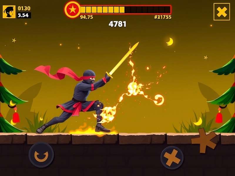 Flaming Ninja Fury