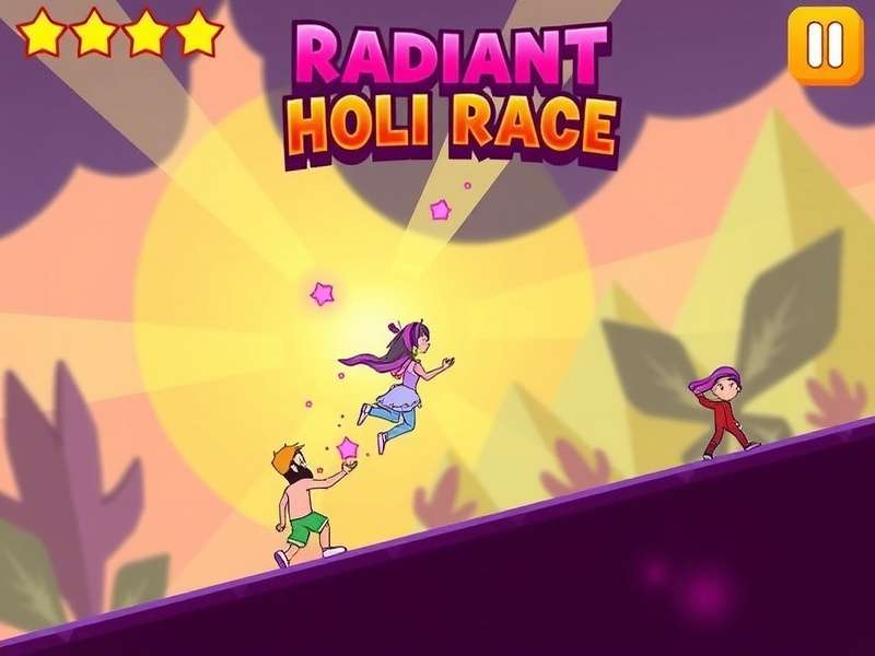 Radiant Holi Race
