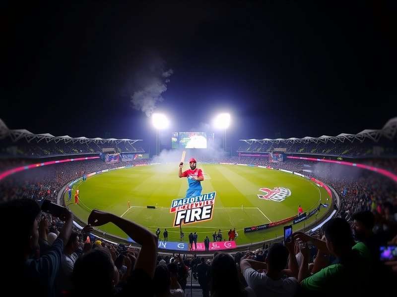 Delhi Daredevils Fire