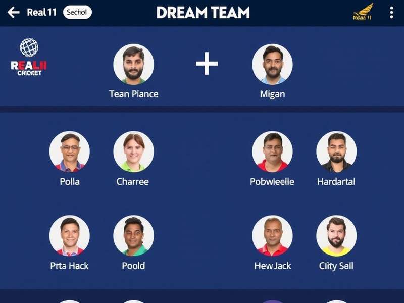 Real11 Cricket Dream Team