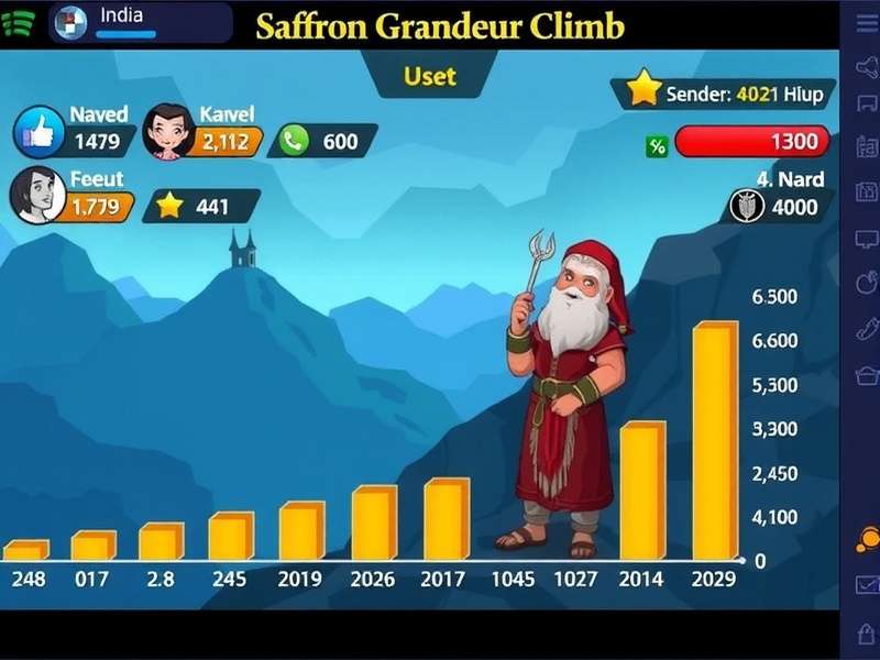 Saffron Grandeur Climb