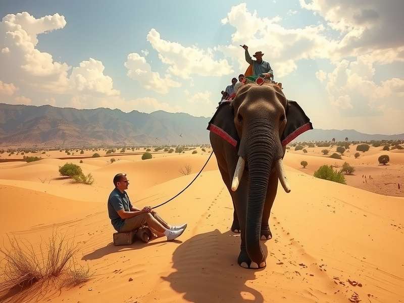 Rajasthan Desert Elephant Trek
