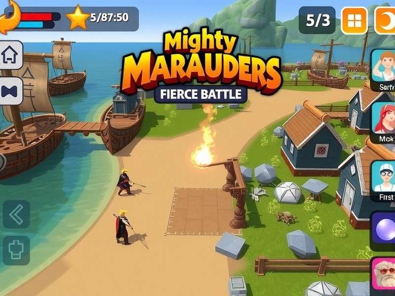 Mighty Marauders Fierce Battle