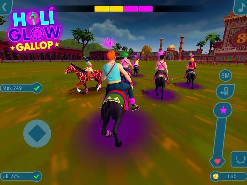 Holi Glow Gallop