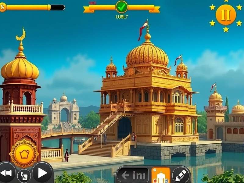Golden Temple Escape Adventure