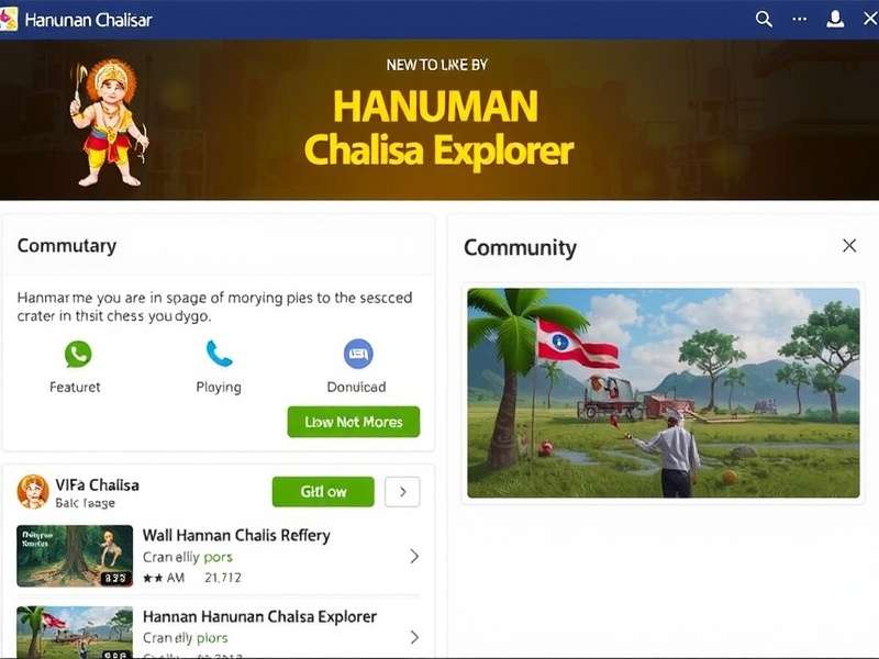 Hanuman Chalisa Explorer