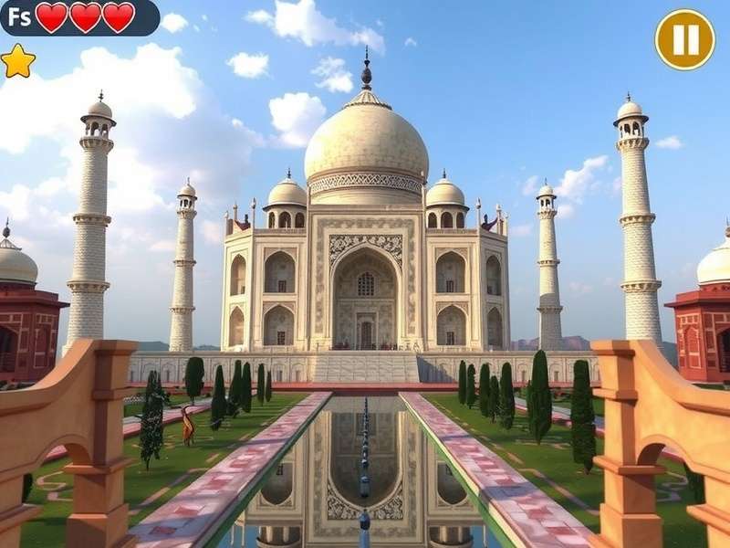Taj Mahal Puzzle Grandeur