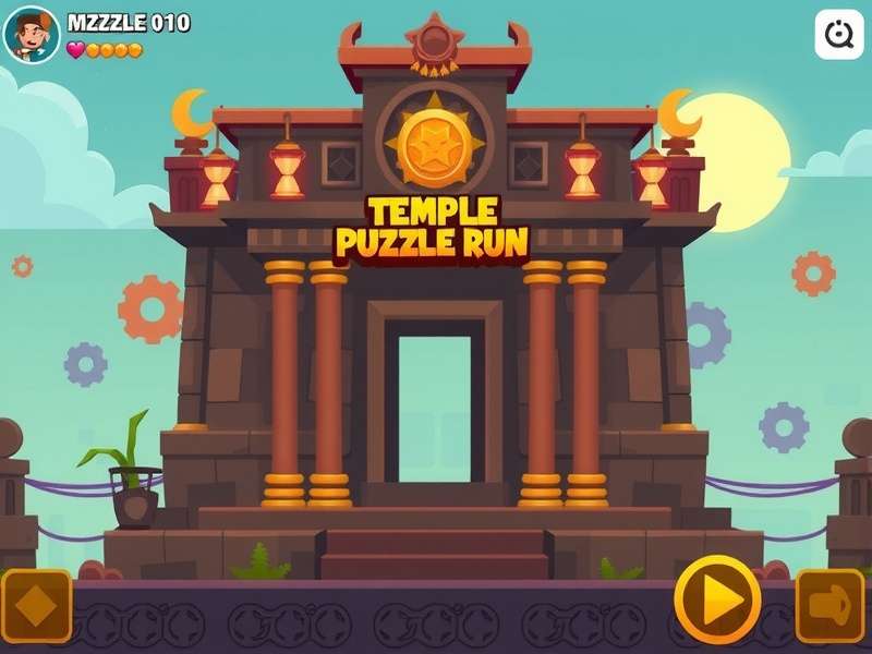 Temple Puzzle Run