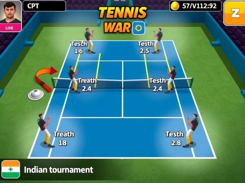Tennis Legend Clash War
