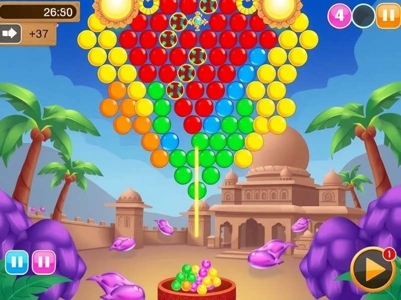 Bubble Shooter Indian Saga
