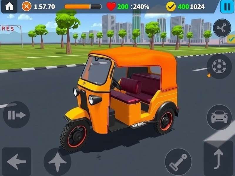 Tuk Tuk Diamond Driver