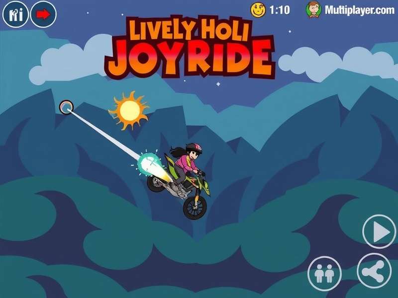 Lively Holi Joyride