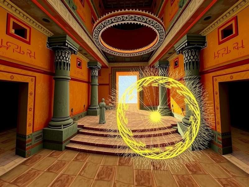 Holy Temple Exploration VR