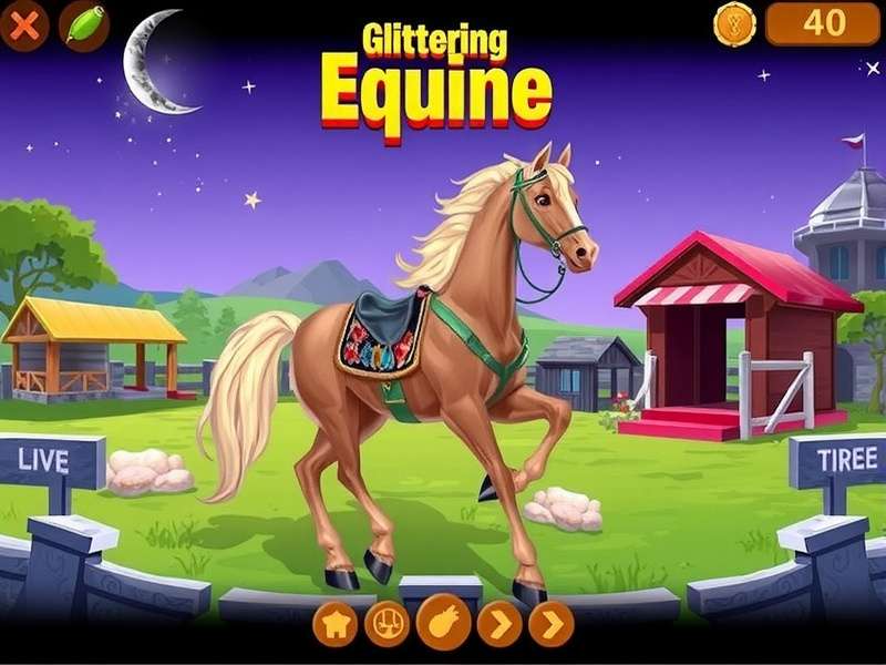 Glittering Equine Escape
